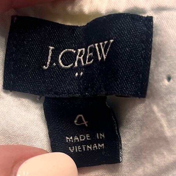 J. Crew Floral Ruffle Sleeve Tiered Mini Dress Size 4 - Picture 7 of 10